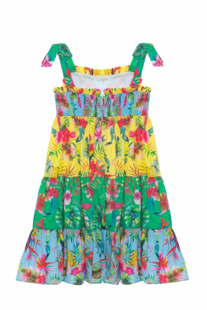 SALE Patachou jurk tropical - Afbeelding 3