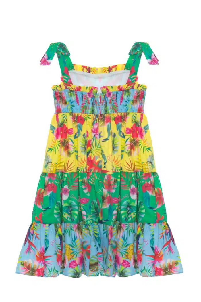 SALE Patachou jurk tropical - Afbeelding 3