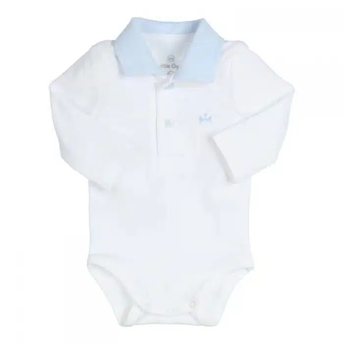 Gymp baby romper boys wit