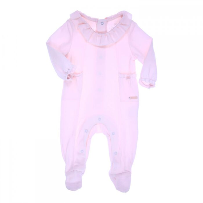 Gymp baby boxpak met kraagje roze