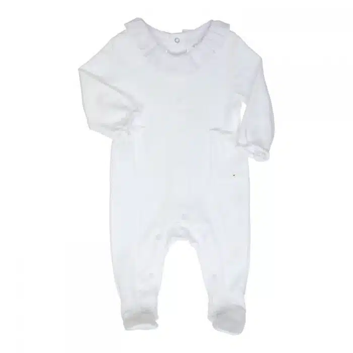 SALE Gymp baby boxpak met kraagje wit