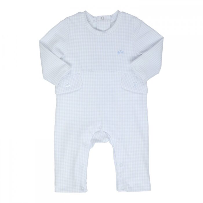 Gymp baby boxpak blauw/ruit