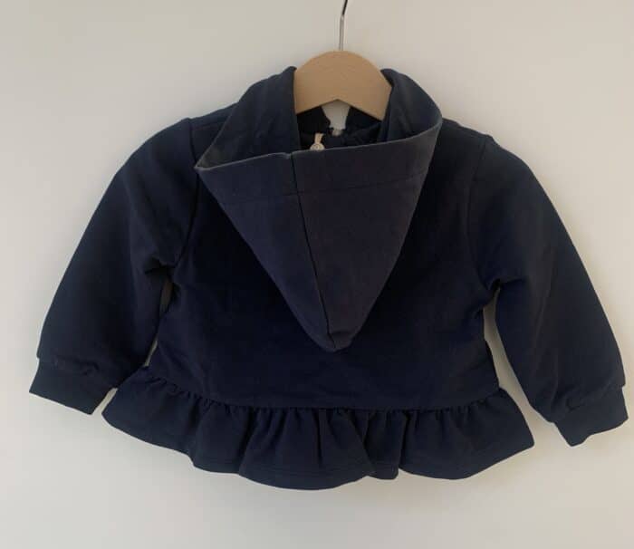 Patachou vest met roezel donkerblauw - Afbeelding 2