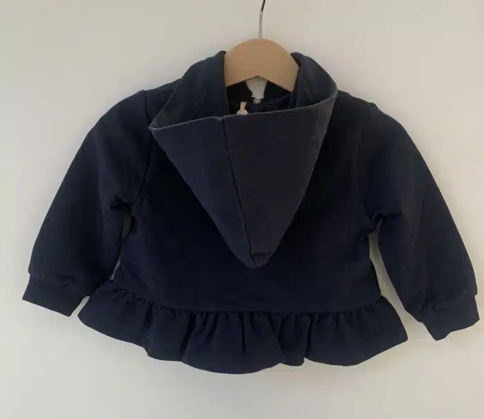 Patachou vest met roezel donkerblauw - Afbeelding 2