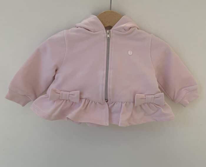 Patachou vest met roezel roze