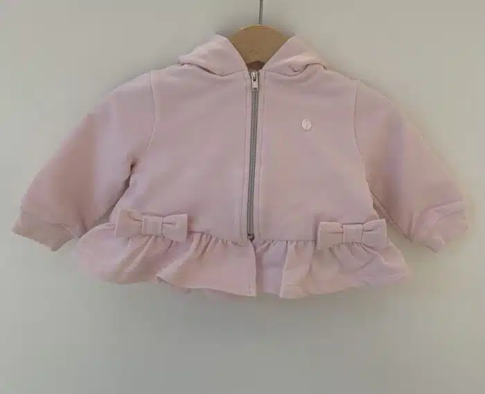 Patachou vest met roezel roze