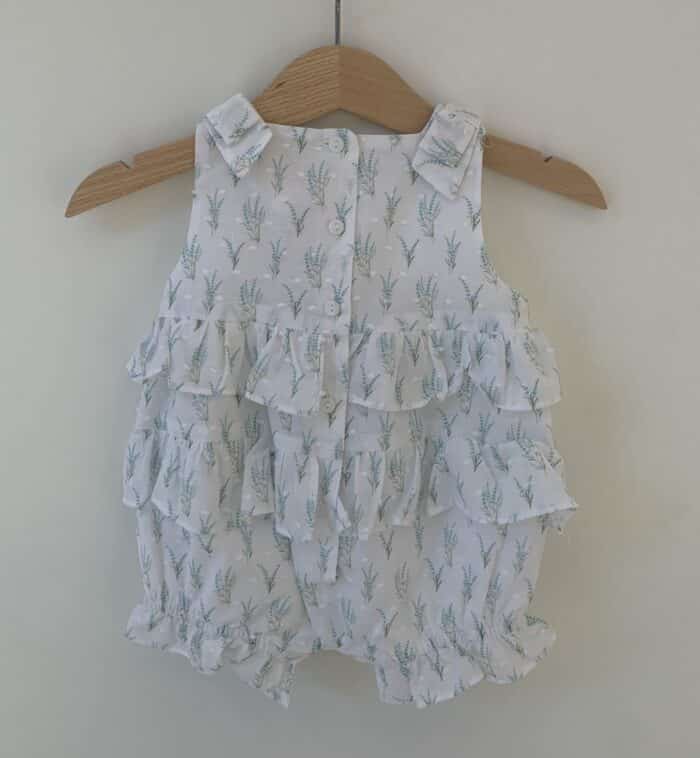 Patachou jumpsuit lavendel aqua groen - Image 2