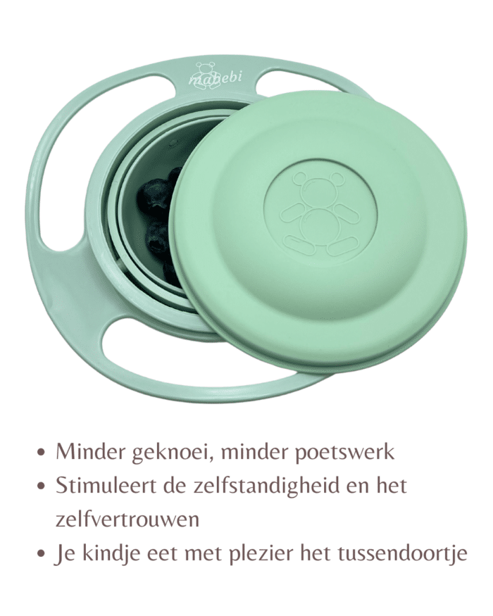 Mabebi miracle bowl groen - Afbeelding 2