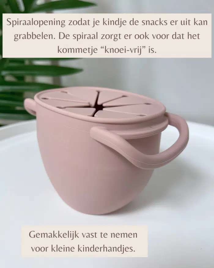 Mabebi edessa snackkom roze - Afbeelding 2