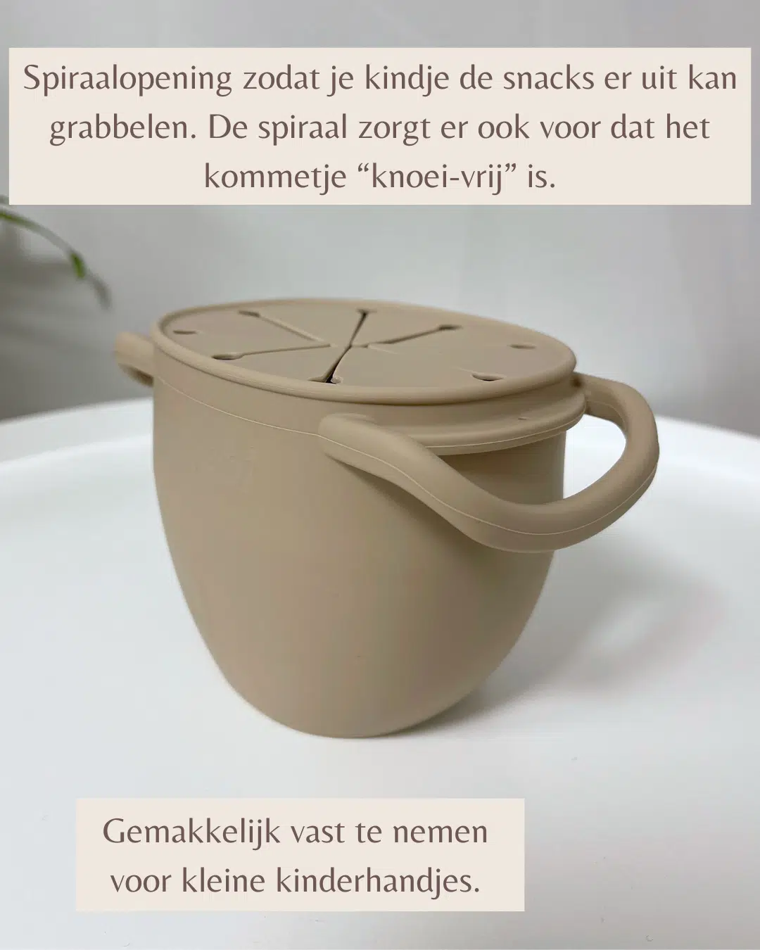 Mabebi edessa snackkom beige - Afbeelding 2