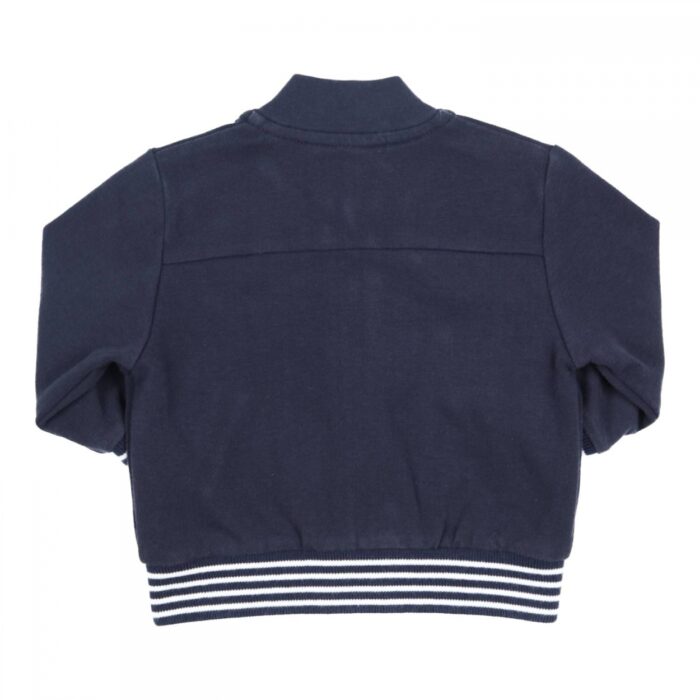 SALE Gymp jogging vest d.blauw/wit - Afbeelding 2