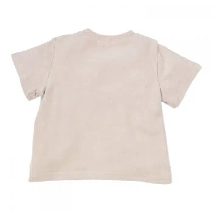 Gymp shirt badstof beige - Afbeelding 2
