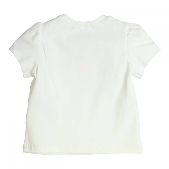 Gymp t-shirt flamingo creme/neon roze - Afbeelding 2