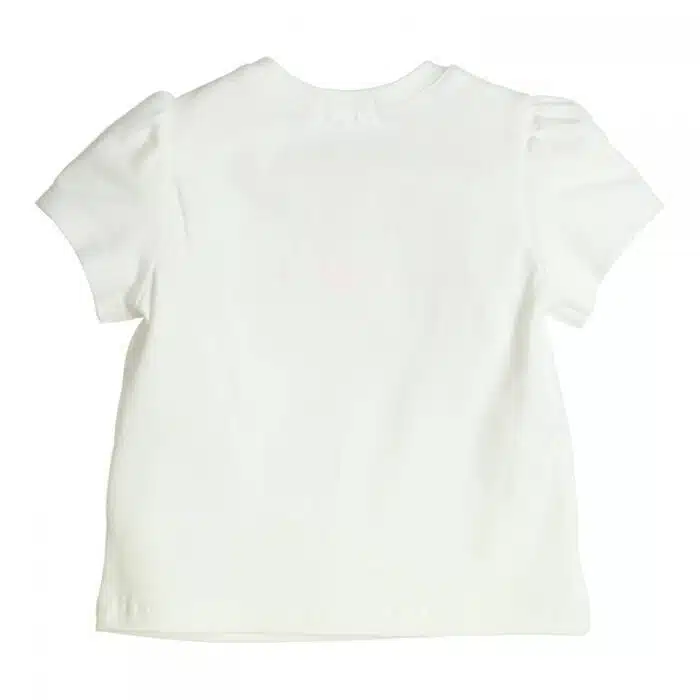 Gymp t-shirt flamingo creme/neon roze - Afbeelding 2