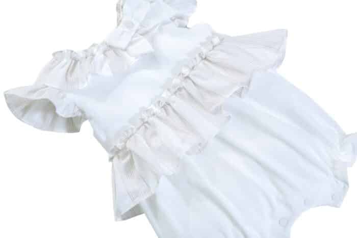 SALE Patachou kort pakje girls beige/streep - Afbeelding 3