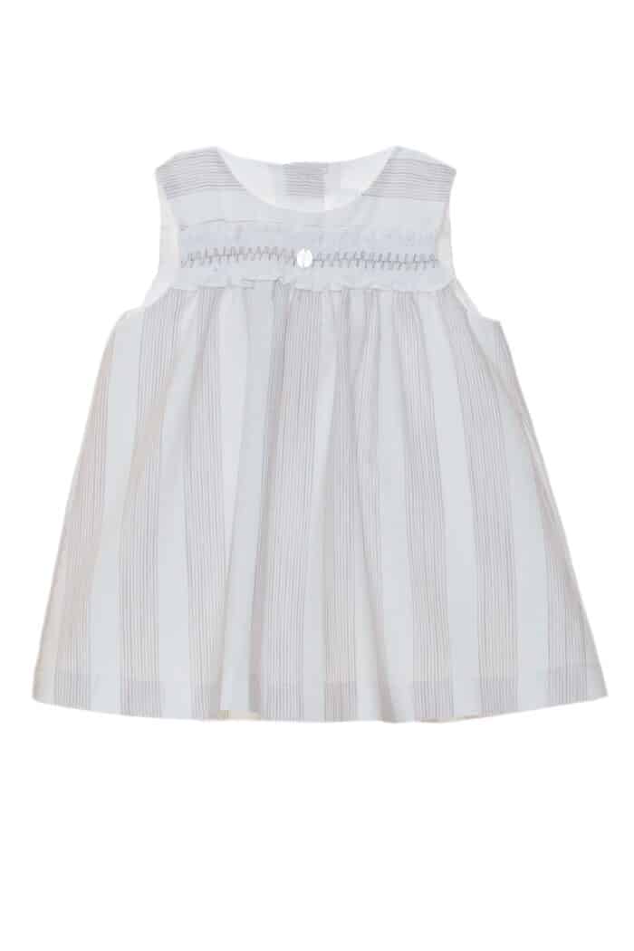 SALE Patachou jurkje beige/streep