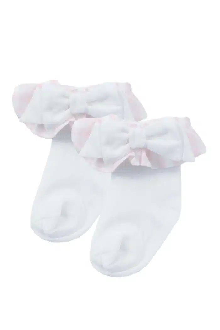 Patachou sokken roze/streep