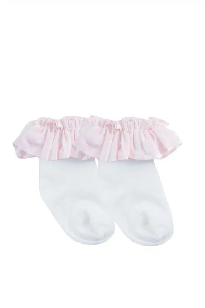 Patachou sokken roze/streep - Afbeelding 3