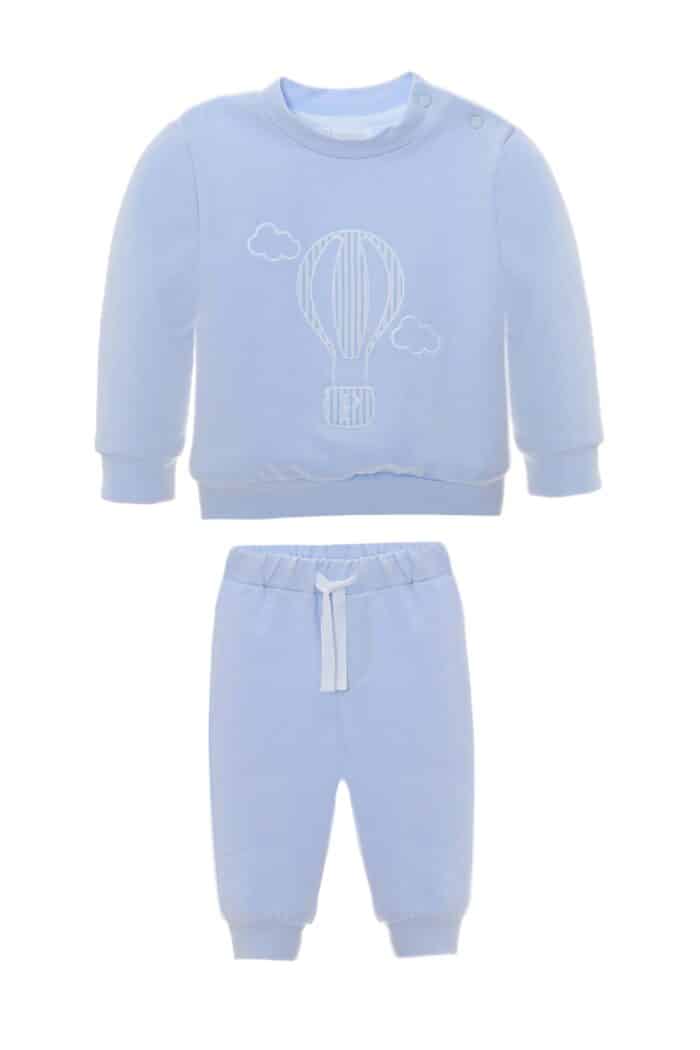 Patachou joggingpak met luchtballon blauw