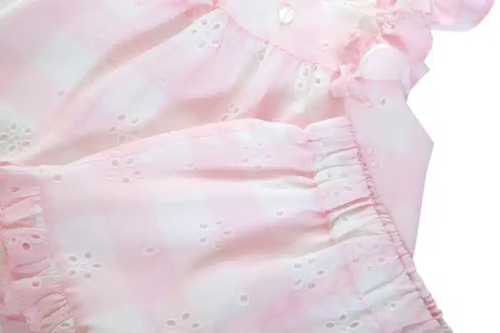 SALE Patachou kort setje roze/ruit - Afbeelding 3