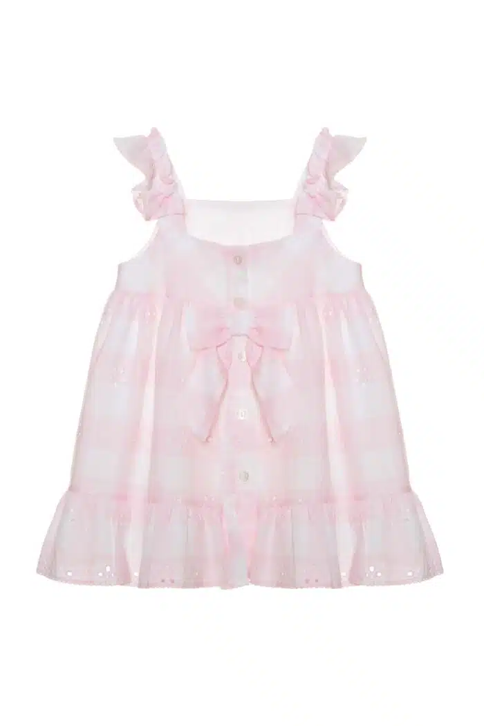SALE Patachou jurkje roze/ruit - Afbeelding 3