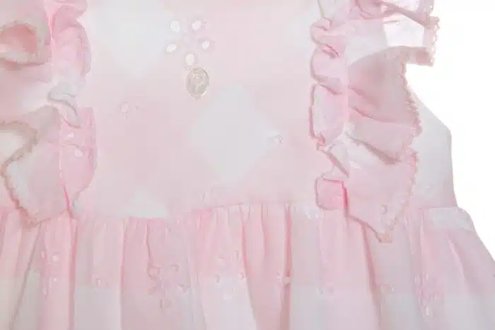 SALE Patachou jurkje roze/ruit - Afbeelding 2