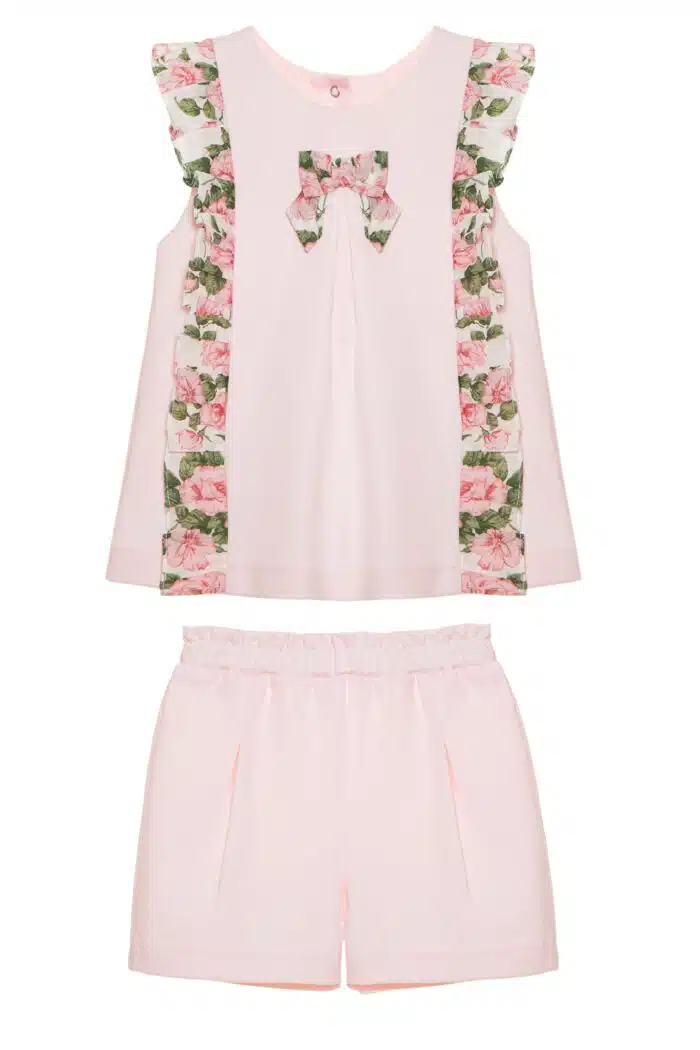 SALE Patachou kort setje roze/roos