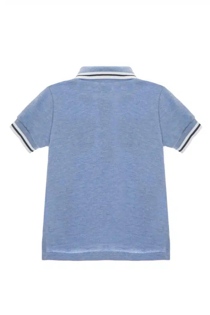 Patachou boys polo jeans blauw - Afbeelding 3