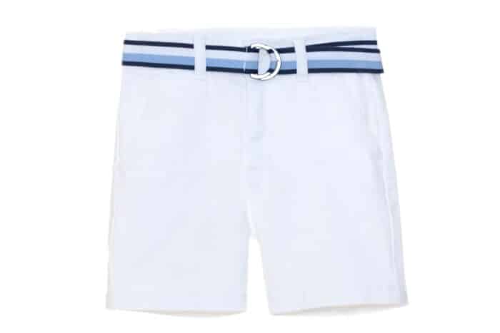 SALE Patachou korte broek met riem wit