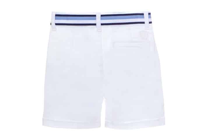 SALE Patachou korte broek met riem wit - Afbeelding 3