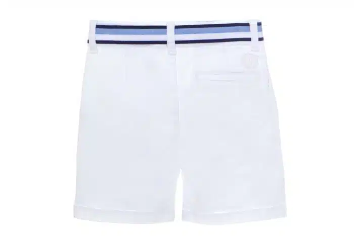 SALE Patachou korte broek met riem wit - Afbeelding 3
