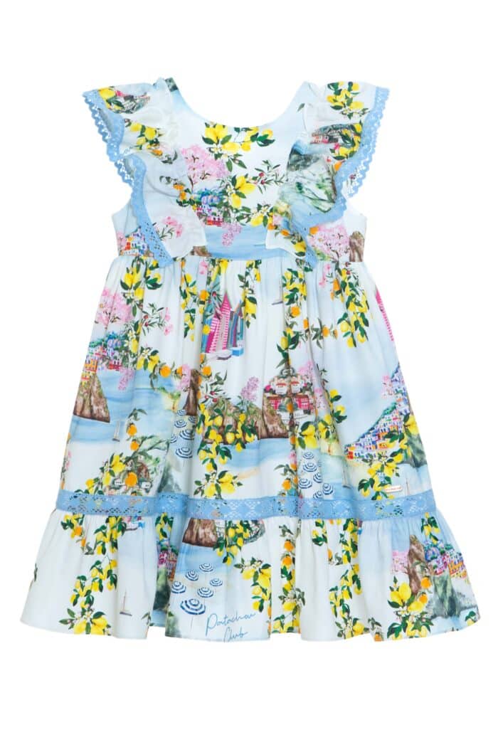 Patachou jurk amalfi print