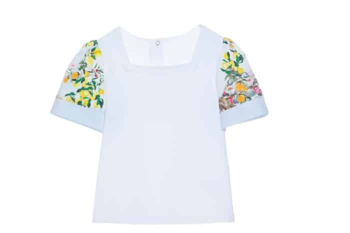 Patachou top amalfi print