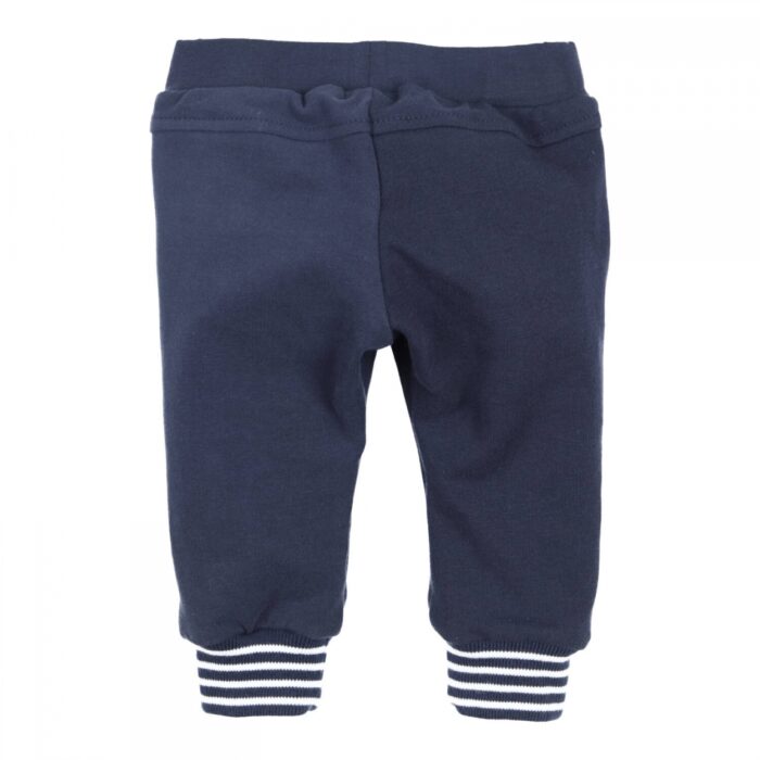 SALE Gymp jogging broek d.blauw/wit - Afbeelding 2