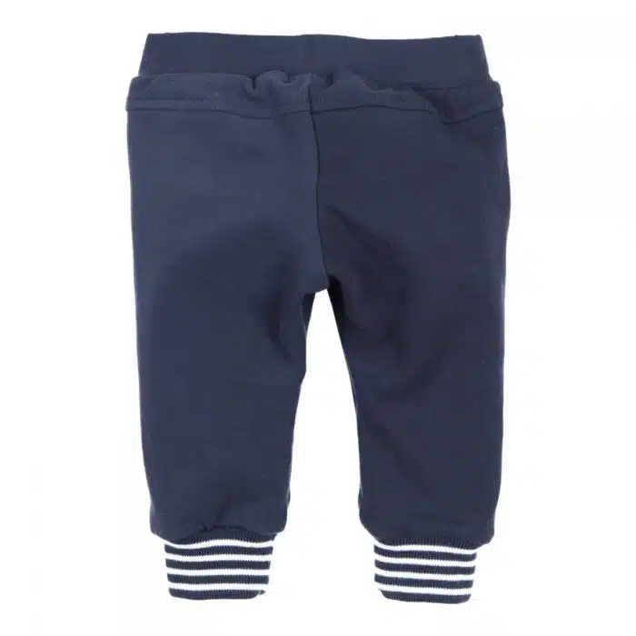 SALE Gymp jogging broek d.blauw/wit - Afbeelding 2