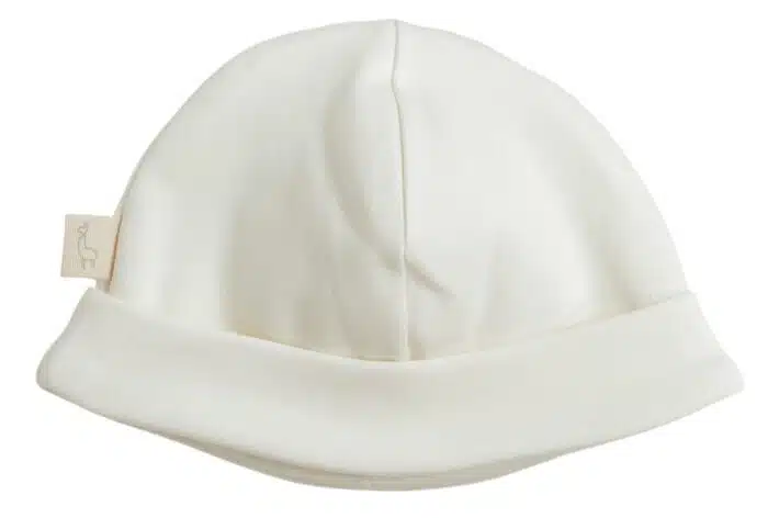 Baby gi basis mutsje katoen creme