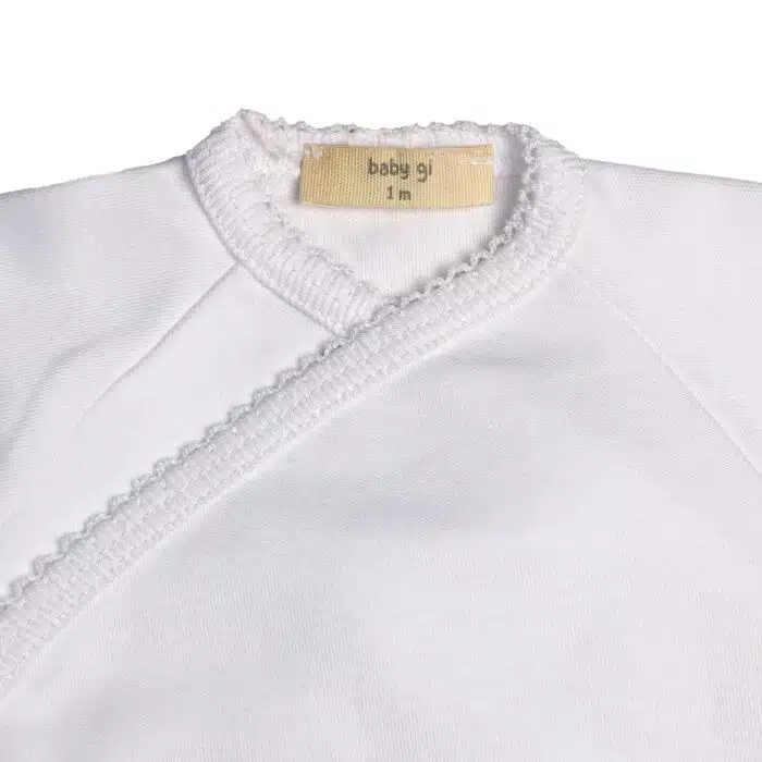 Baby gi basis romper wit - Afbeelding 2