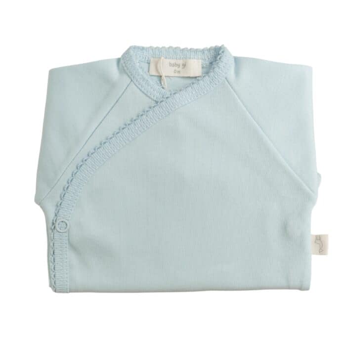 Baby gi basis romper blauw