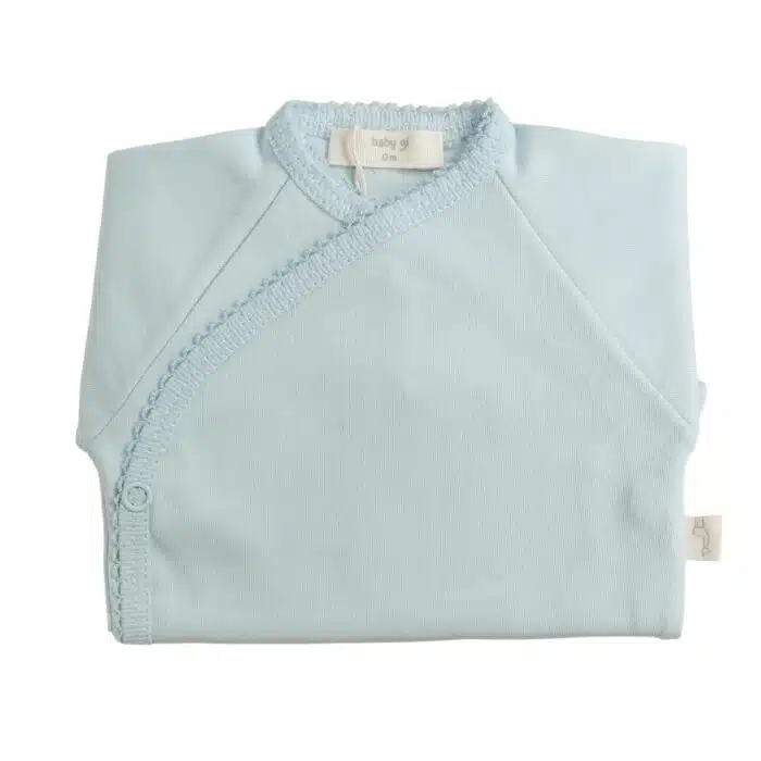 Baby gi basis romper blauw