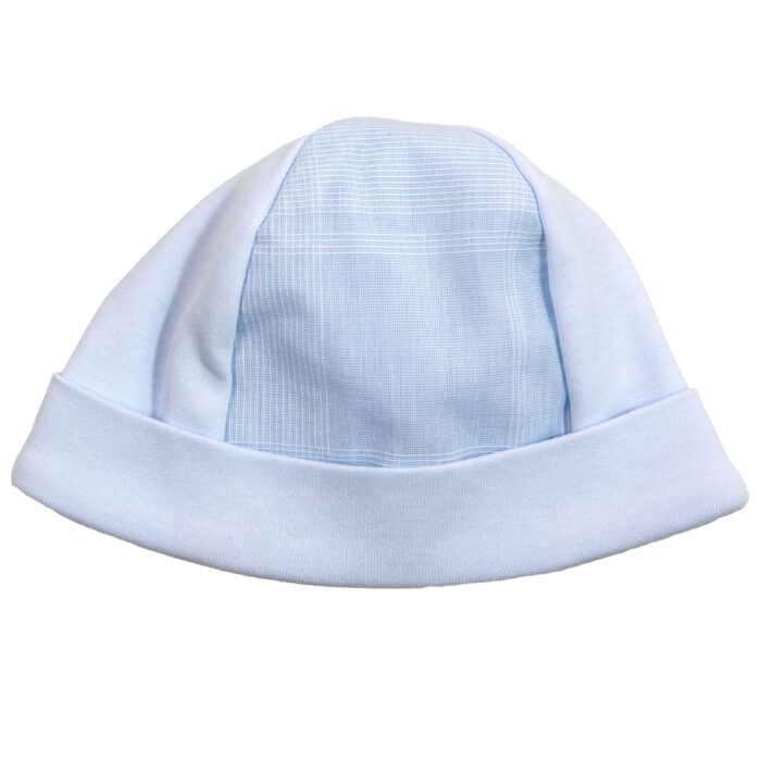 Baby gi mutsje met details blauw (BGC252)