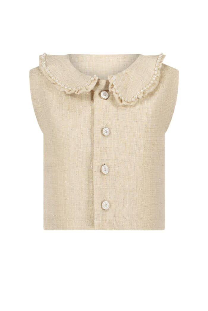 Le chic gilet light cappucino