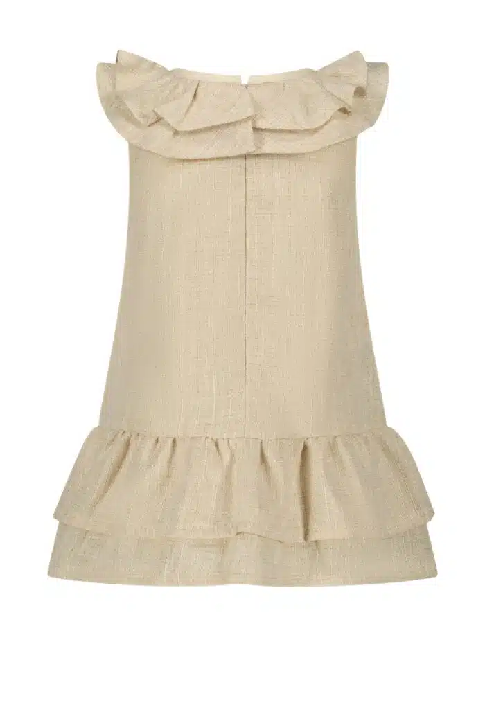 SALE Le chic jurkje 7861 light cappucino - Afbeelding 2