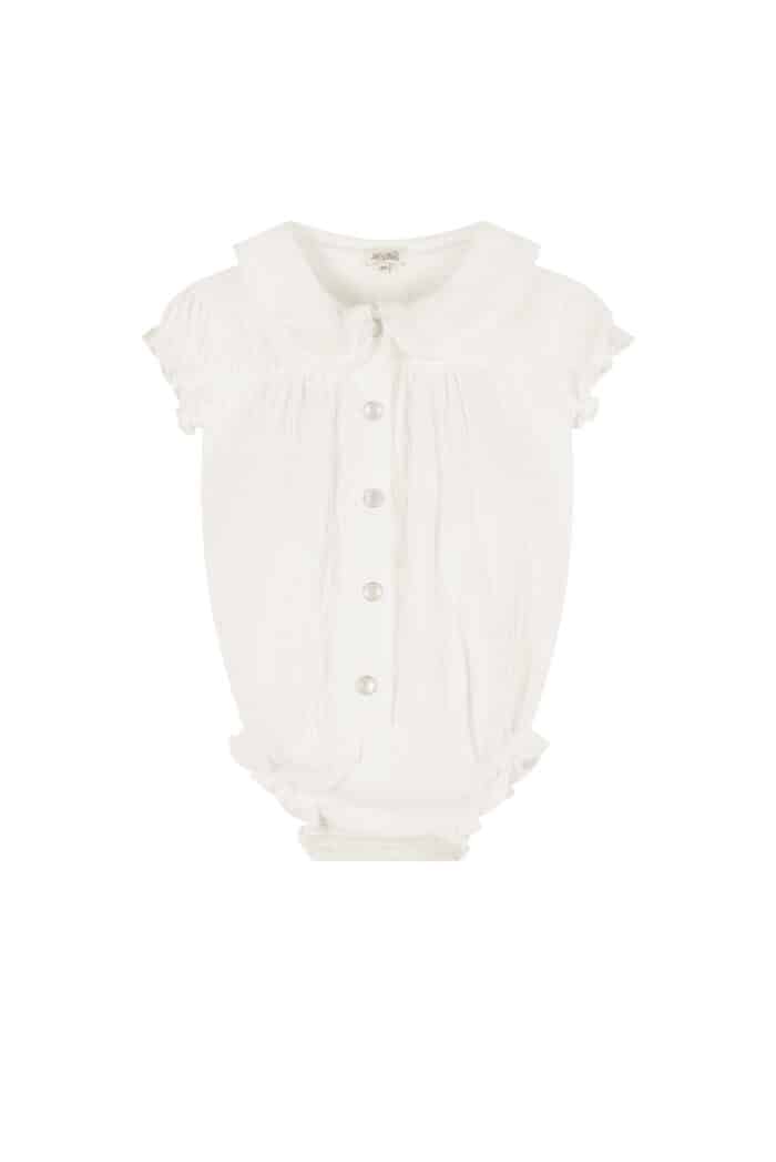 Le chic baby romper off white