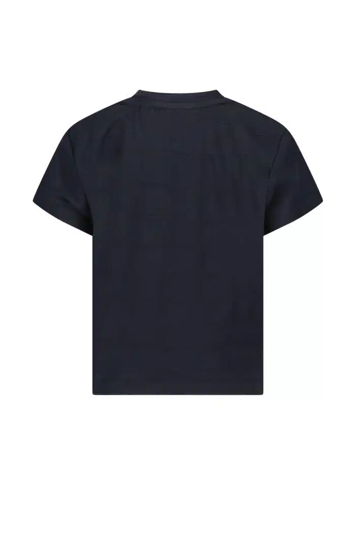 SALE Le chic garçon oversized t-shirt navy - Afbeelding 2