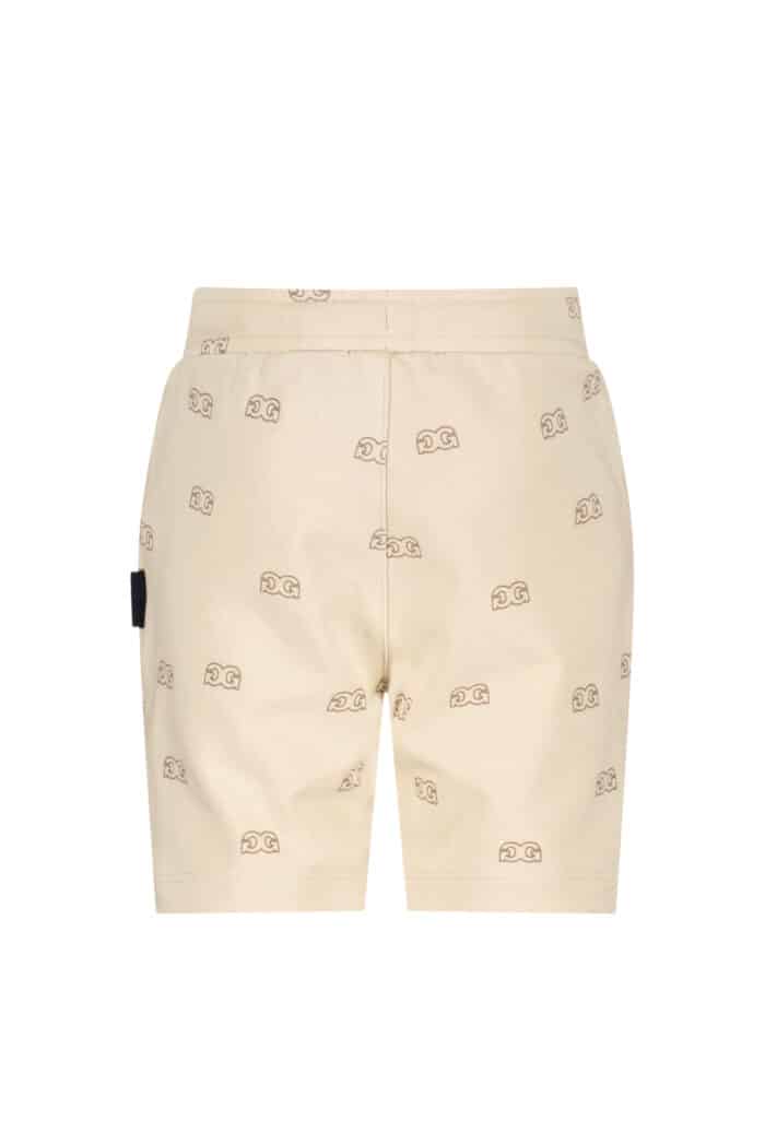 SALE Le chic garçon short all over print light camel - Afbeelding 2