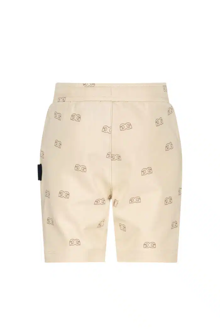 SALE Le chic garçon short all over print light camel - Afbeelding 2
