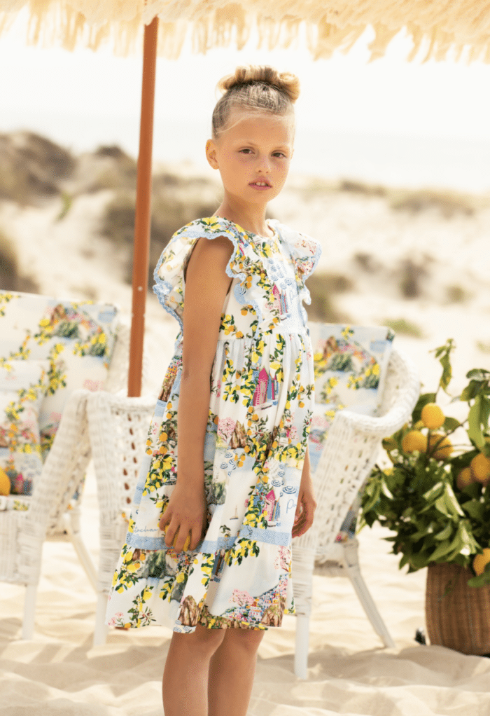 Patachou jurk amalfi print - Afbeelding 4