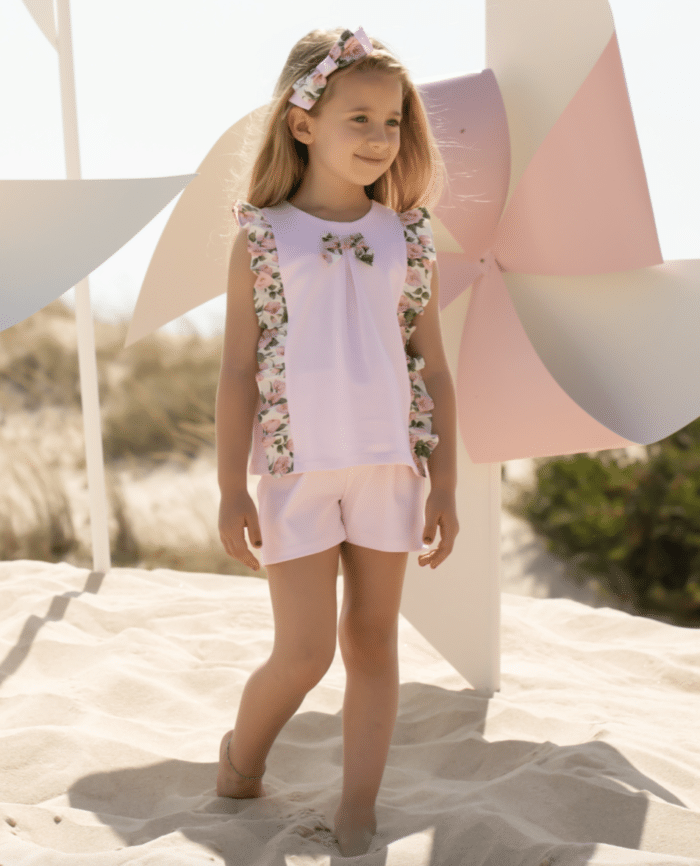 SALE Patachou kort setje roze/roos - Afbeelding 4