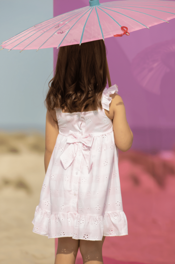 SALE Patachou jurkje roze/ruit - Afbeelding 4