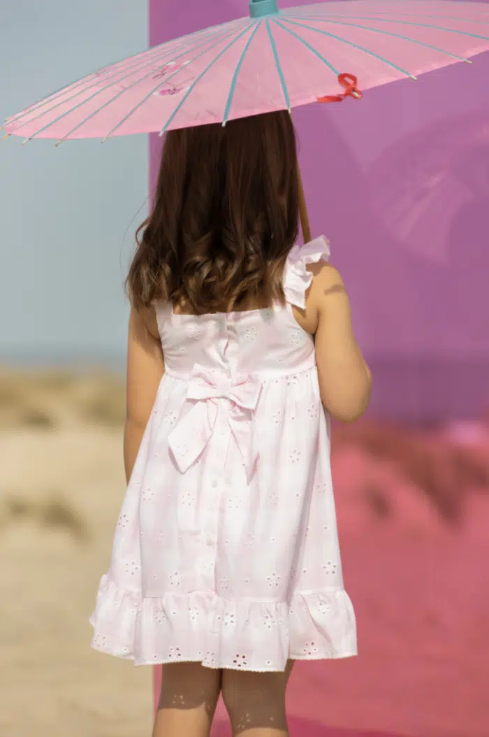 SALE Patachou jurkje roze/ruit - Afbeelding 4